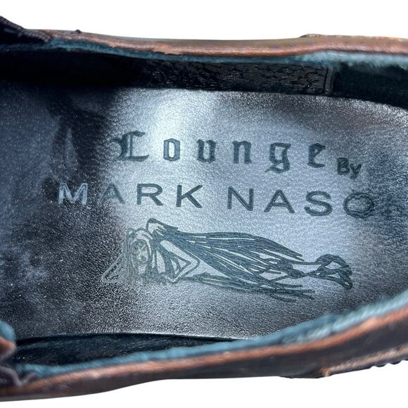 Mark Nason Lounge Men’s Brown Slip On Loafers Size US 8.5 - Picture 10 of 11